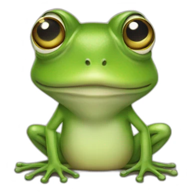 Peepo the frog sticker