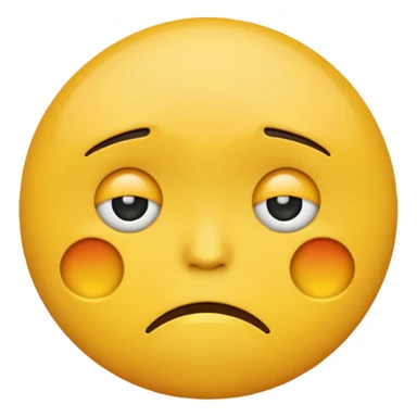 DISSAPOINTED IMOJI sticker