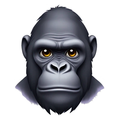 Gorilla  from th gorilla tg purple color sticker