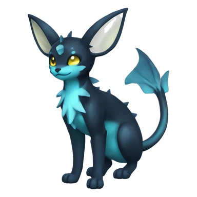 Umbreon-Vaporeon full body sticker