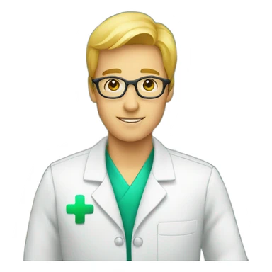 A pharmacy with a star sticker