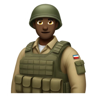 A big israel soldier sticker