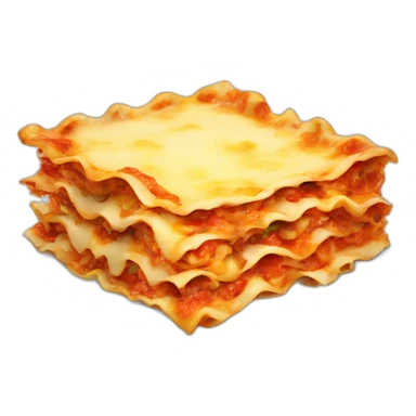 lasagna smiley sticker
