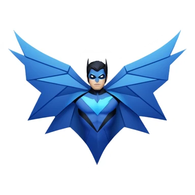 nightwing symbol sticker