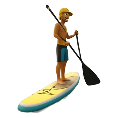 standup paddle sticker