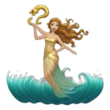 siren (greek mythology) sticker