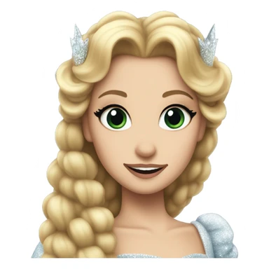 Glinda from The Wicked as Ariana Grande sticker