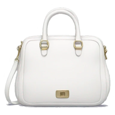 white coach bag sticker