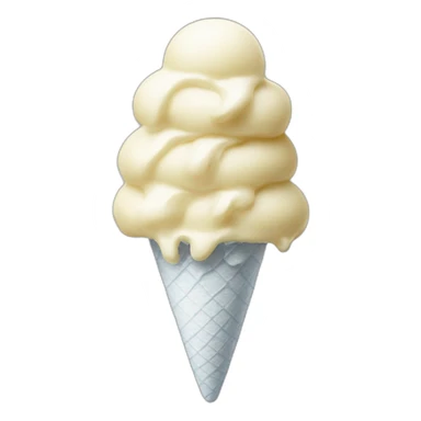 Vanilla icecream sticker