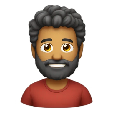 Garoto de pele escura gosdinho sem bigode tomando um latinha de cerveja sticker