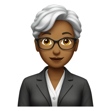 Women professor sticker