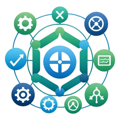 a "becoming a consulting expert" trainning using symbols instead of people sticker