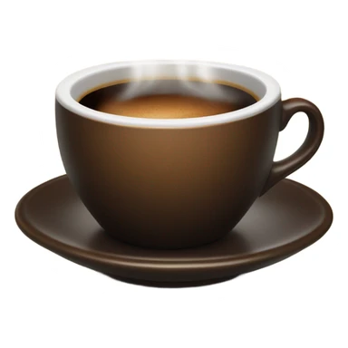 a cup of hot coffee sticker