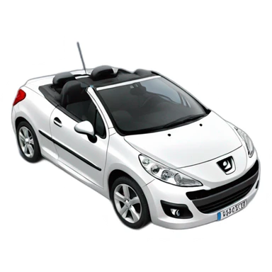 peugeot207CC sticker