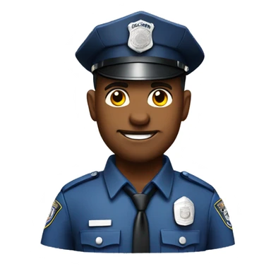 Funny Police Officer sticker
