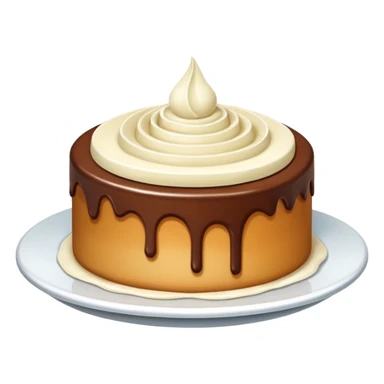 Pastilla de chocolate blanco sticker