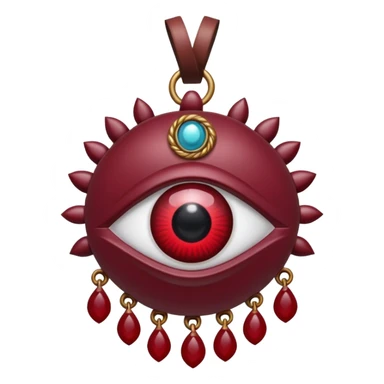  burgundy Nazar Boncugu sticker
