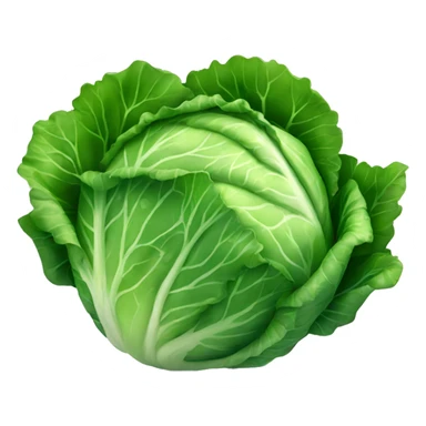 spring greens cabbage sticker