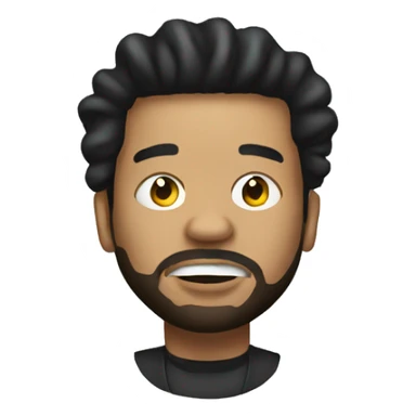 The Weeknd taking pills sticker