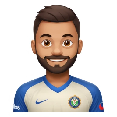 Virat kohli 18 jersey sticker