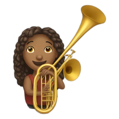 andrea trombone sticker