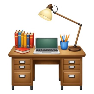 school teacher's desk sticker