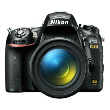 Nikon camera sticker