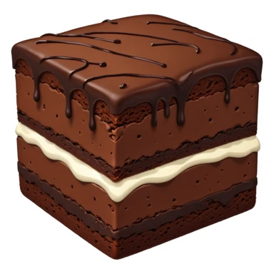 big Chocolate Brownie cake sticker