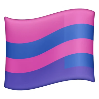 Bisexual flag sticker