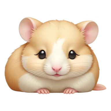 Meme-Worthy Cute Sleeping Cream Hamster Portrait Emoji, Head resting peacefully with a contented smile, showcasing a delightfully compact build and a luxuriously soft cream coat, eyes shut in a serene nap, Simplified yet hilariously adorable features, highly detailed, glowing with a soft, drowsy light, high shine, relaxed and utterly lovable, stylized with an air of playful laziness, bright and heartwarming, soft glowing outline, capturing the essence of a comically sleepy hamster, so meme-worthy it feels like it could instantly become the next viral sensation of adorable slumber! sticker