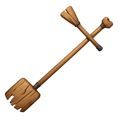 Primitive ancient club sticker