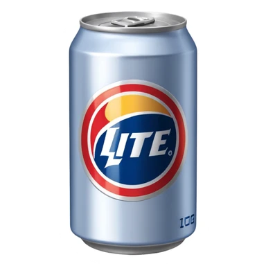 Drunk miller lite can  sticker