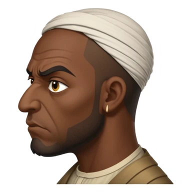 angry Iraqi, in profile sticker