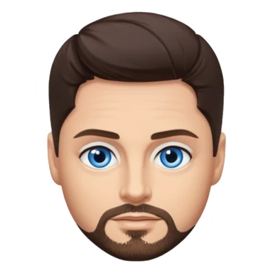 Keith Duffy with blue eyes, dark brown hair  sticker