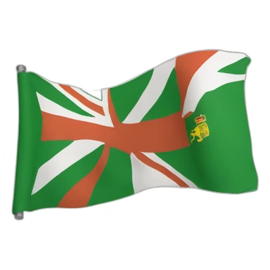 British Northern Ireland flag sticker