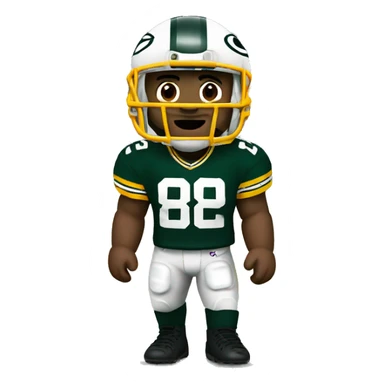 NFL packers player sticker