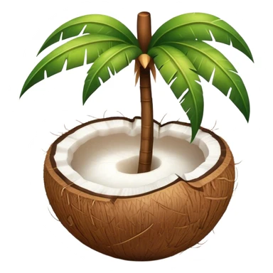 Noix de coco magique sticker