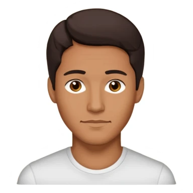 Brian White (Actor) with dark brown hair sticker