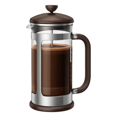 French Press sticker