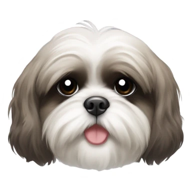 Shi tzu puppy  sticker