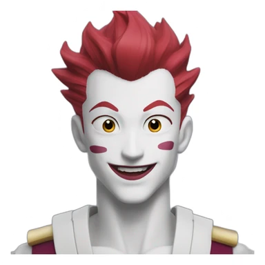 Hisoka heureux sticker