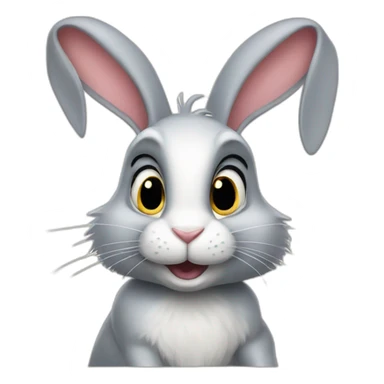 rabbit alice in wonderland sticker