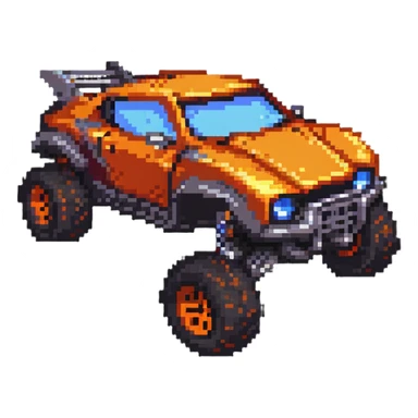 Rocket League octane car jumping sticker