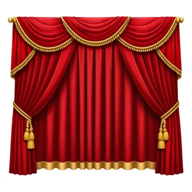 theatre Curtain sticker