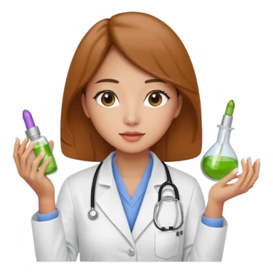 a korean marketing expert women in cosmetics industry, working in Oliveyoung sticker