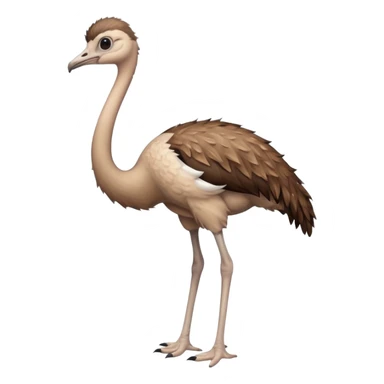Ostrich sticker