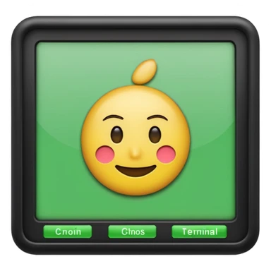 need at cmd command prompt emoji. Like "C:\" on a terminal screen sticker