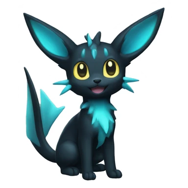 Umbreon-Vaporeon full body sticker