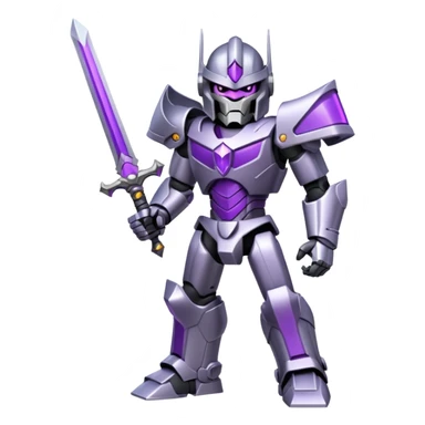 Megatron with sword sticker