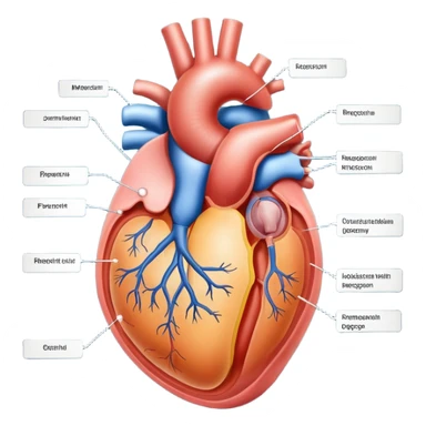 educational medical diagram of male reproductive organ sticker